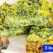 Spinach Omelette with 3 Ingredients, in 10 Minutes