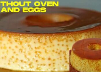 Three Milk Pudding Without Oven and Eggs, Super Creamy