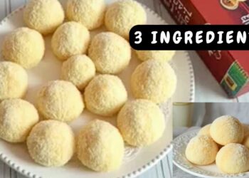 Cookies with 3 Ingredients