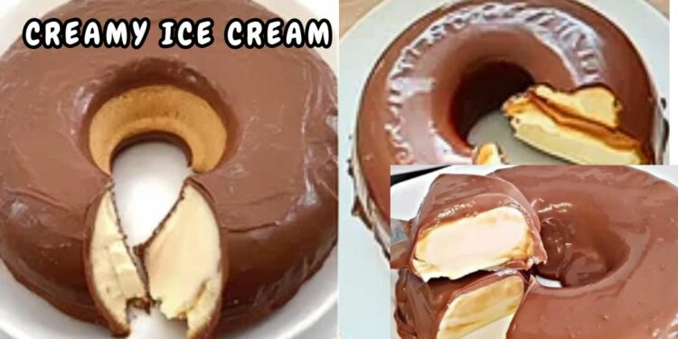 Homemade and Creamy Ice Cream