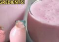 Creamy Strawberry Yogurt with 3 ingredients in the blender, in minutes