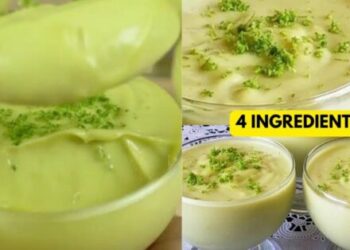Easy Dessert With 4 Ingredients In The Blender, In 10 Minutes