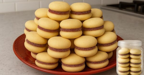 Homemade Filled Cookies – Easy, Budget-Friendly Snack in Just 25 Minutes