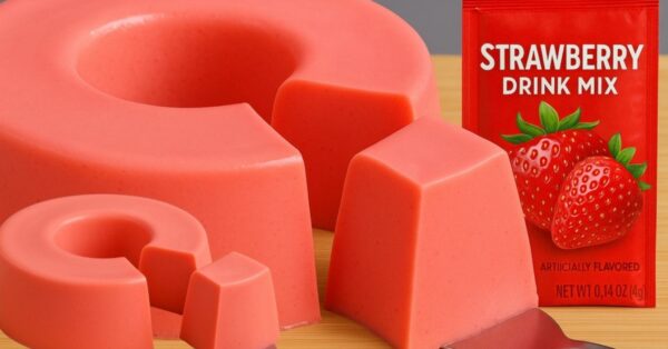 Strawberry Dessert with 4 ingredients