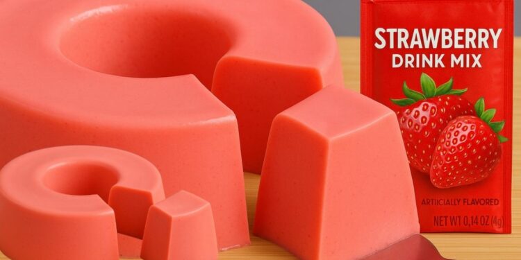 Strawberry Dessert with 4 ingredients