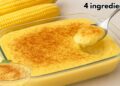 Sweet Corn Dessert with Condensed Milk, 4 ingredients, Mega Creamy