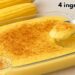 Sweet Corn Dessert with Condensed Milk, 4 ingredients, Mega Creamy