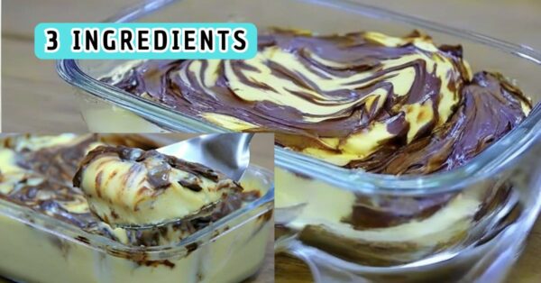 Creamy Dessert with 3 Ingredients