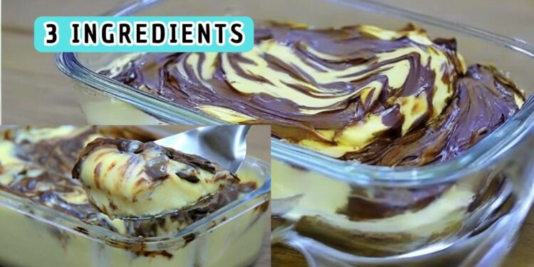 Creamy Dessert with 3 Ingredients
