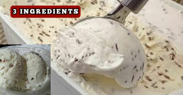 ice cream with 3 ingredients