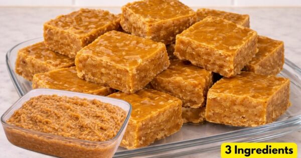 Easy Coconut Dessert with 3 Ingredients Simple