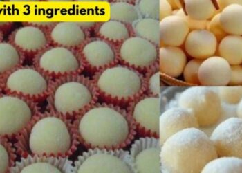 Easy Sweet Recipes 30 Powdered Milk Balls with 3 Ingredients