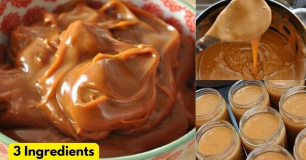 Homemade Dulce De Leche With 3 Ingredients For An Afternoon Snack