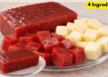 Homemade Guava Sweet with 4 Ingredients, Simple and Quick