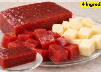 Homemade Guava Sweet with 4 Ingredients, Simple and Quick