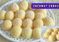 3-Ingredient Coconut Cookies