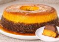 Carrot Flan Cake with Chocolate in a Blender, in minutes.