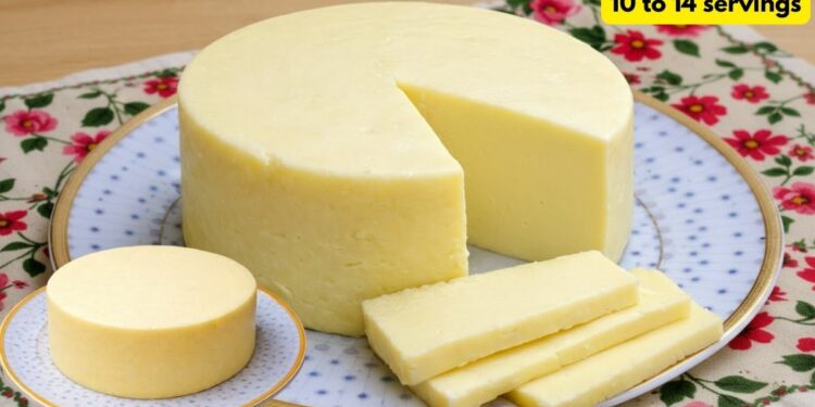 Homemade Butter Cheese – Creamy, Firm, and Easy to Slice