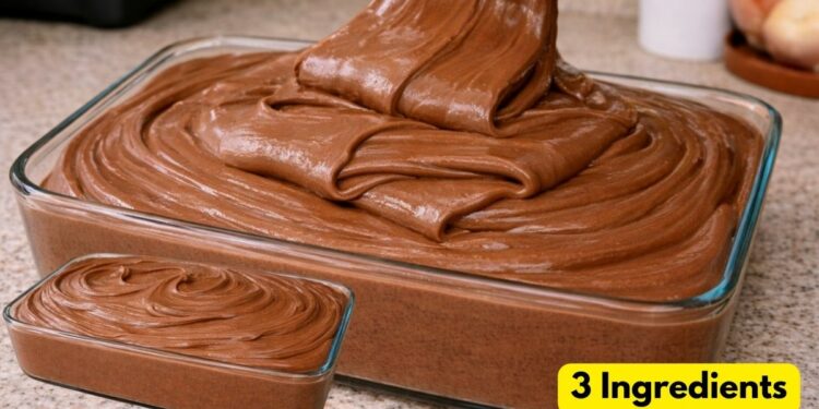 Milk Chocolate Mousse 3 Ingredients and 5 Minutes