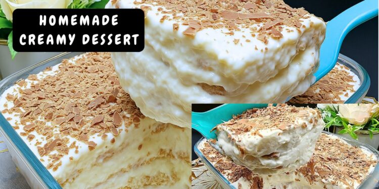 Creamy dessert