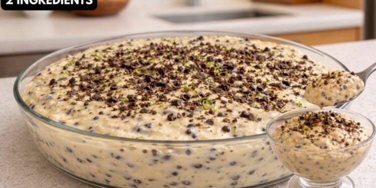 Easy 3-Ingredient Lemon Dessert