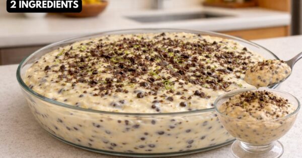 Easy 3-Ingredient Lemon Dessert (Family-Size Version)