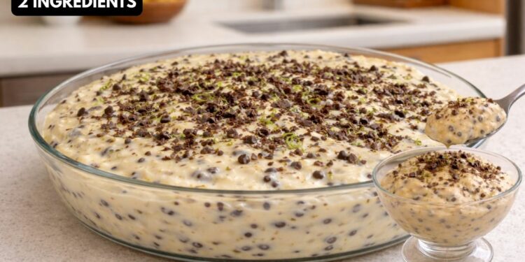 Easy 3-Ingredient Lemon Dessert (Family-Size Version)