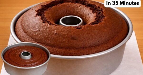 Easy Blender Chocolate Cake Recipe