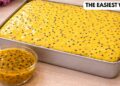 Easy Passion Fruit Cake with Creamy Topping