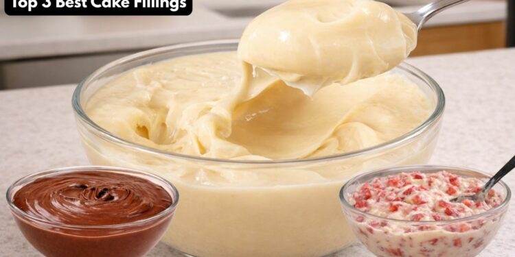 Top 3 Best Cake Fillings (Easy and Creamy)